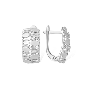 Серёжки Английские Алмазная грань