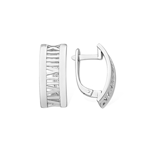 Серёжки Английские Алмазная грань