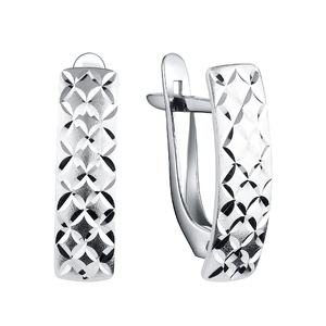 Серёжки Английские Штампованные